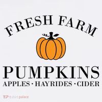 Fresh Farm Pumpkins Apples Hayrides Cider T-Shirt thumb 7