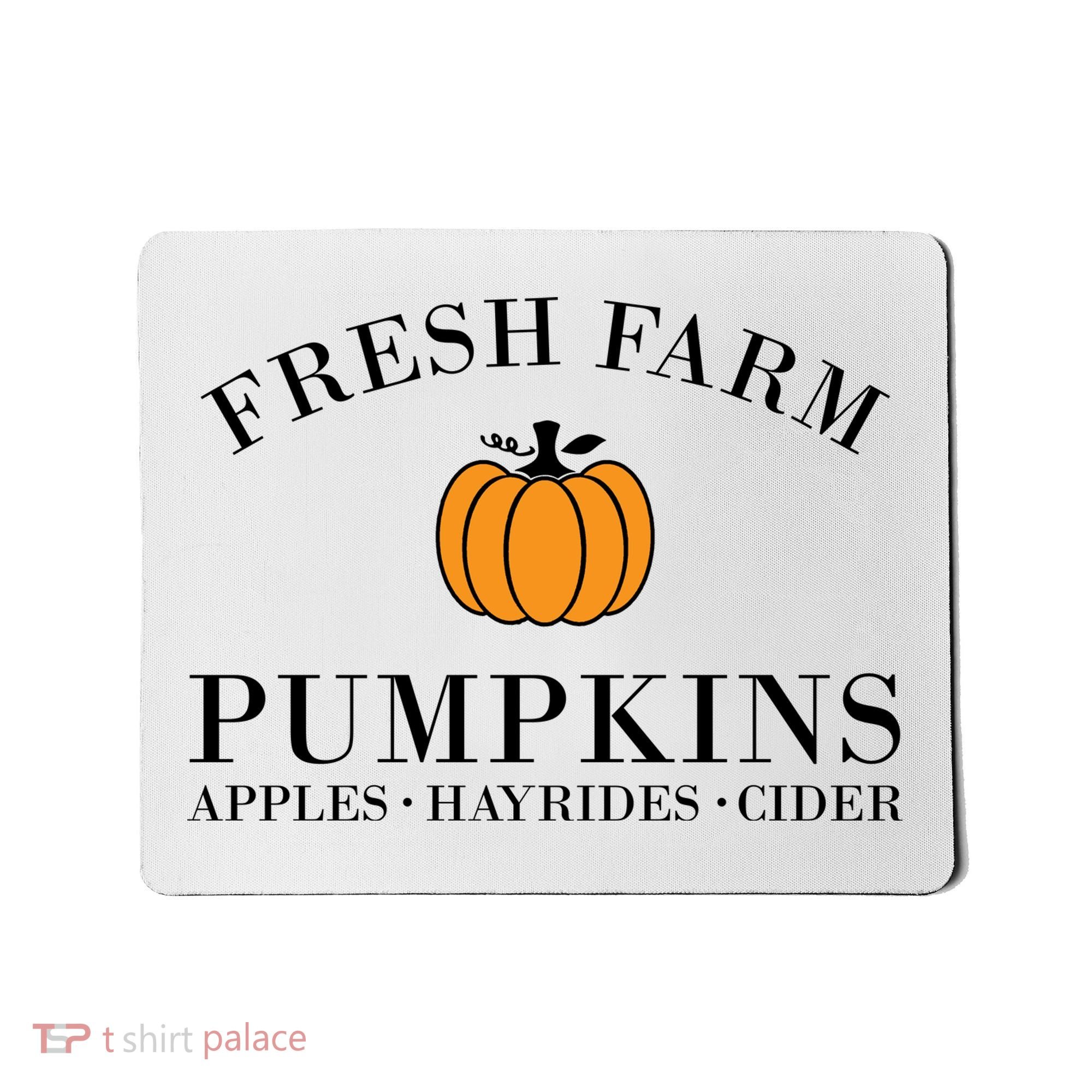 Fresh Farm Pumpkins Apples Hayrides Cider Mousepad
