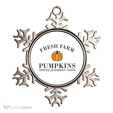 Fresh Farm Pumpkins Apples Hayrides Cider Ornament
