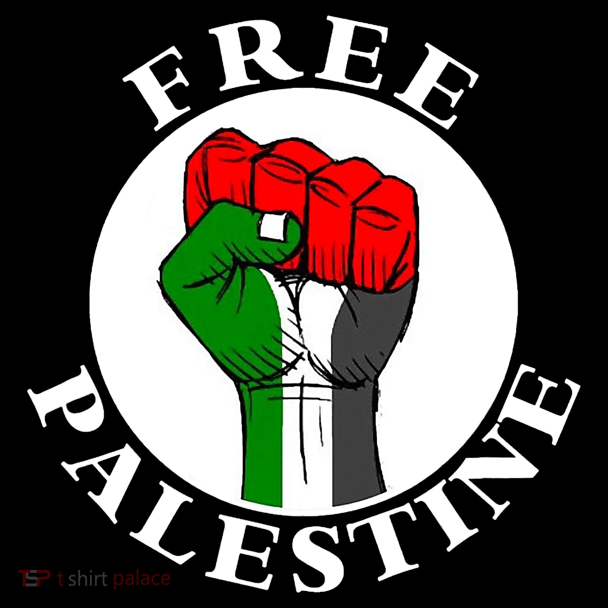 #Freepalestine Free Palestine Mousepad