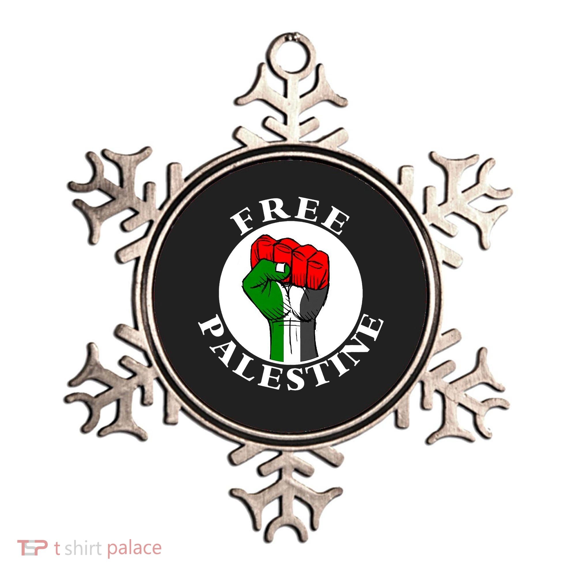 #Freepalestine Free Palestine Ornament