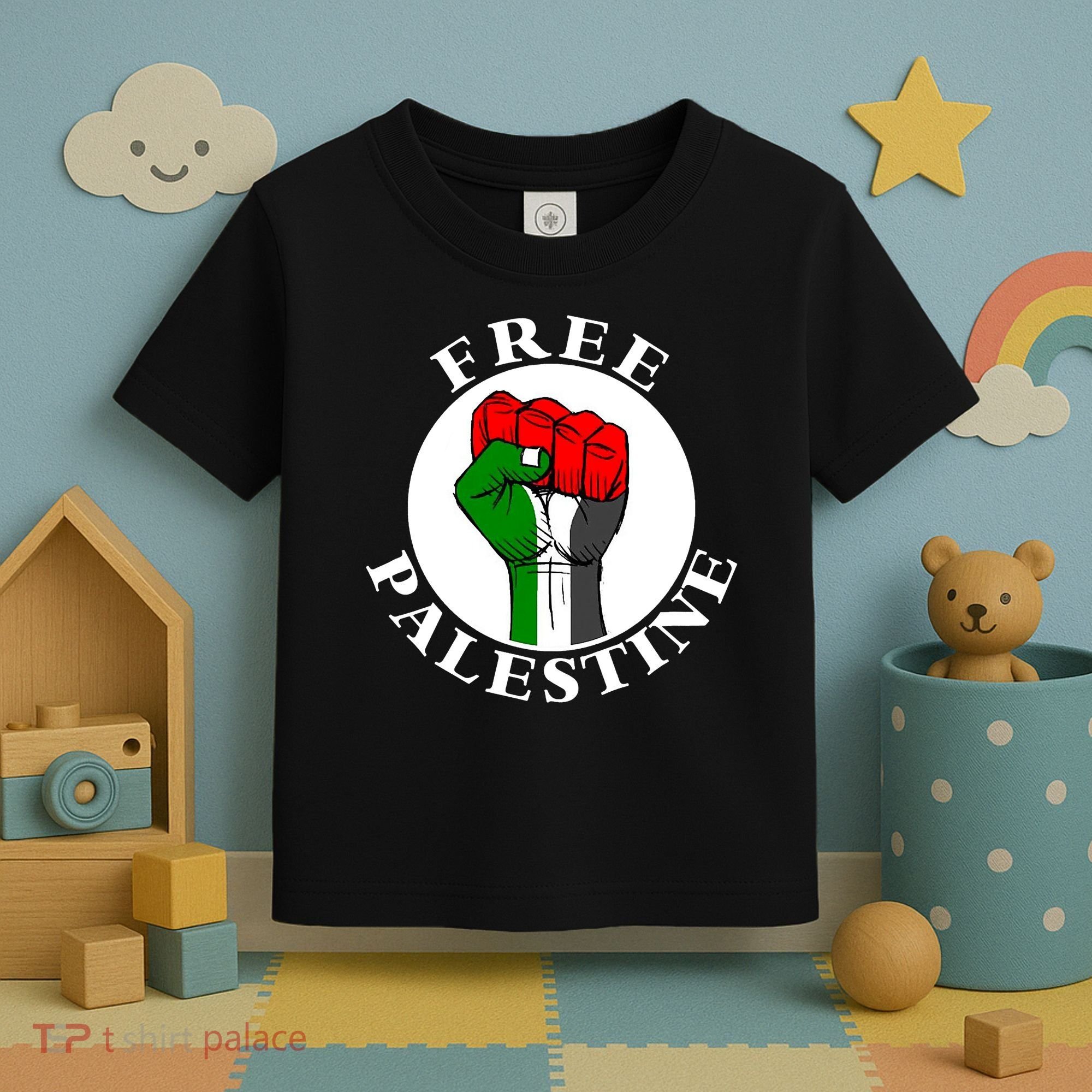 #Freepalestine Free Palestine Toddler T-Shirt