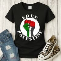#Freepalestine Free Palestine Women's T-Shirt thumb 3