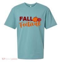 Fall Festival Pumpkin Halloween Sueded Cloud Jersey T-Shirt thumb 0