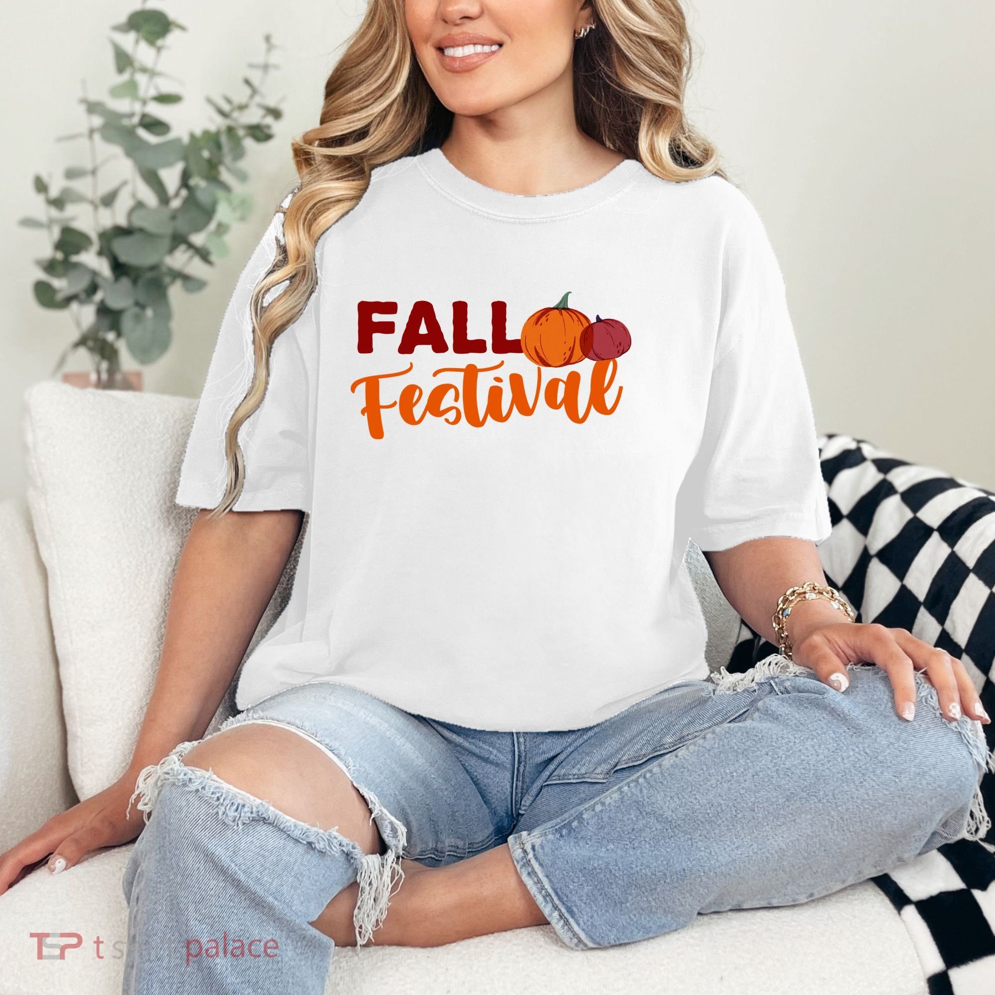 Fall Festival Pumpkin Halloween Comfort Colors T-Shirt