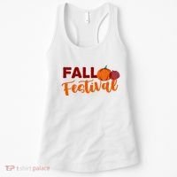 Fall Festival Pumpkin Halloween Women's Tank Top thumb 0