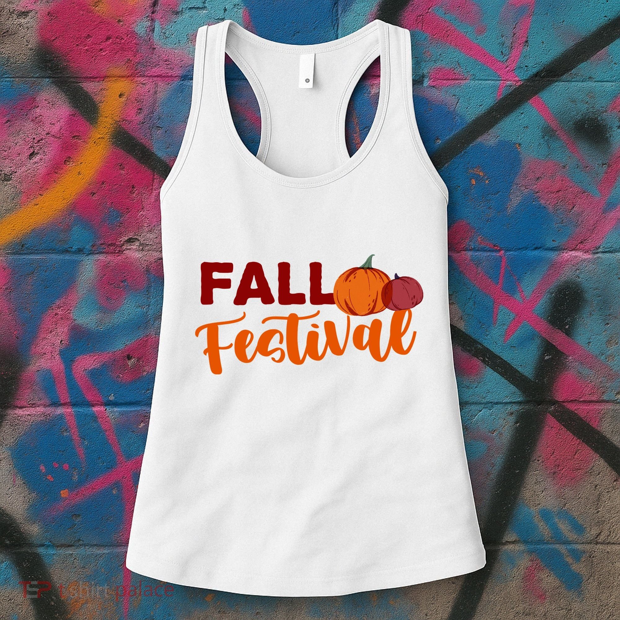 Fall Festival Pumpkin Halloween Women's Tank Top