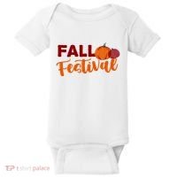 Fall Festival Pumpkin Halloween Baby Bodysuit thumb 0