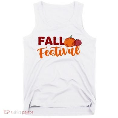 Fall Festival Pumpkin Halloween Tank Top