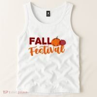 Fall Festival Pumpkin Halloween Tank Top thumb 2