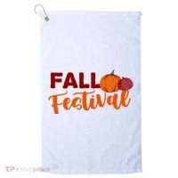 Fall Festival Pumpkin Halloween Golf Towel thumb 0