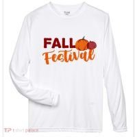 Fall Festival Pumpkin Halloween Zone Performance Long-Sleeve T-Shirt thumb 0