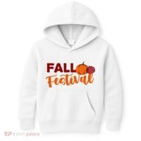 Fall Festival Pumpkin Halloween Kids Hoodie thumb 0