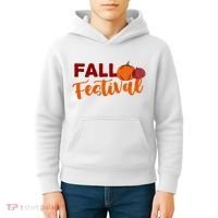 Fall Festival Pumpkin Halloween Kids Hoodie thumb 4