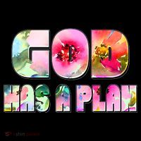 Floral Flower Print God Has A Plan Women's Hoodie thumb 2