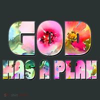 Floral Flower Print God Has A Plan Mousepad thumb 1