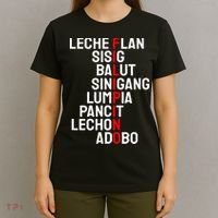 Funny Filipino Popular Food List Phillipines Filipino T-Shirt thumb 4