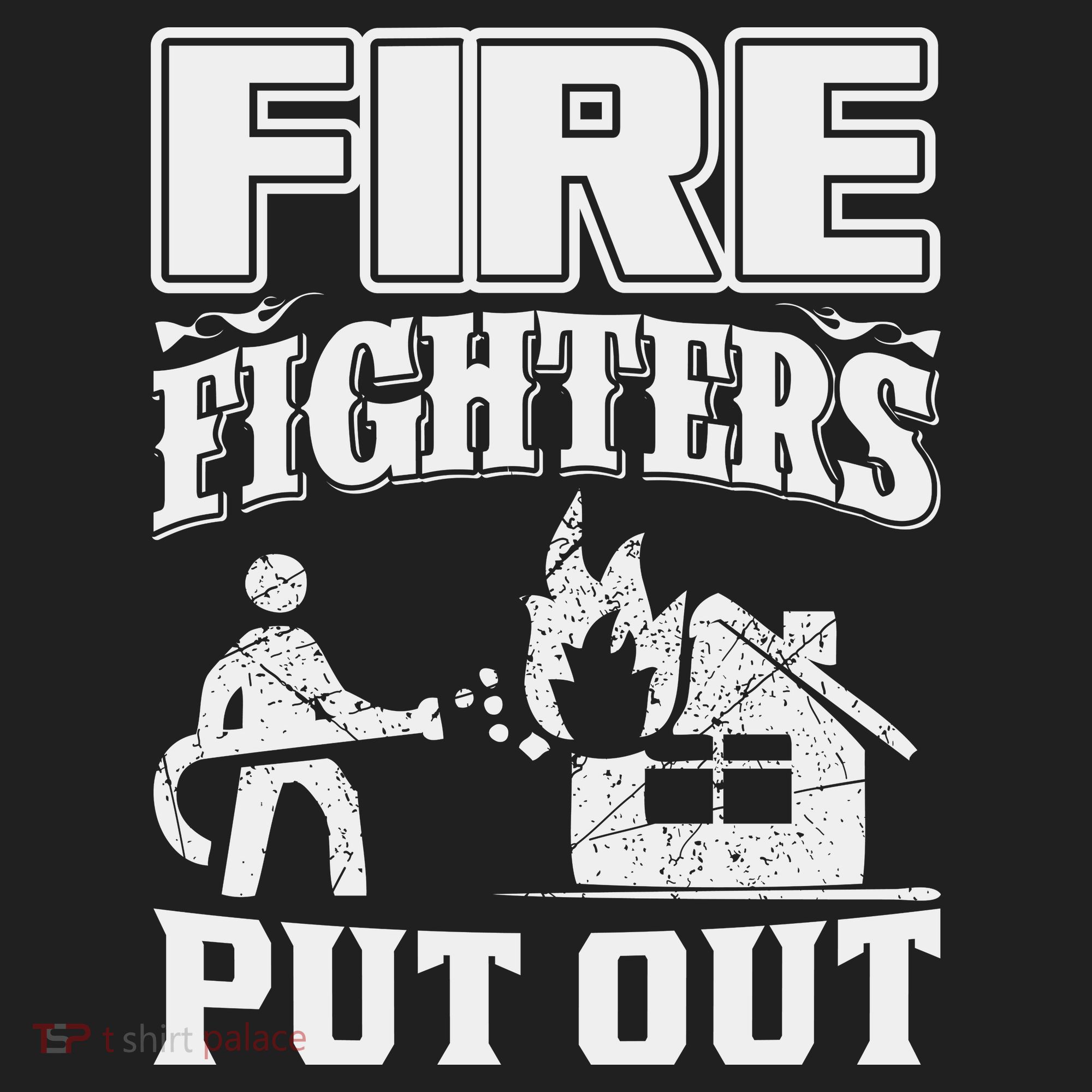 Fire Firefighters Put Out Women's Sweatshirt