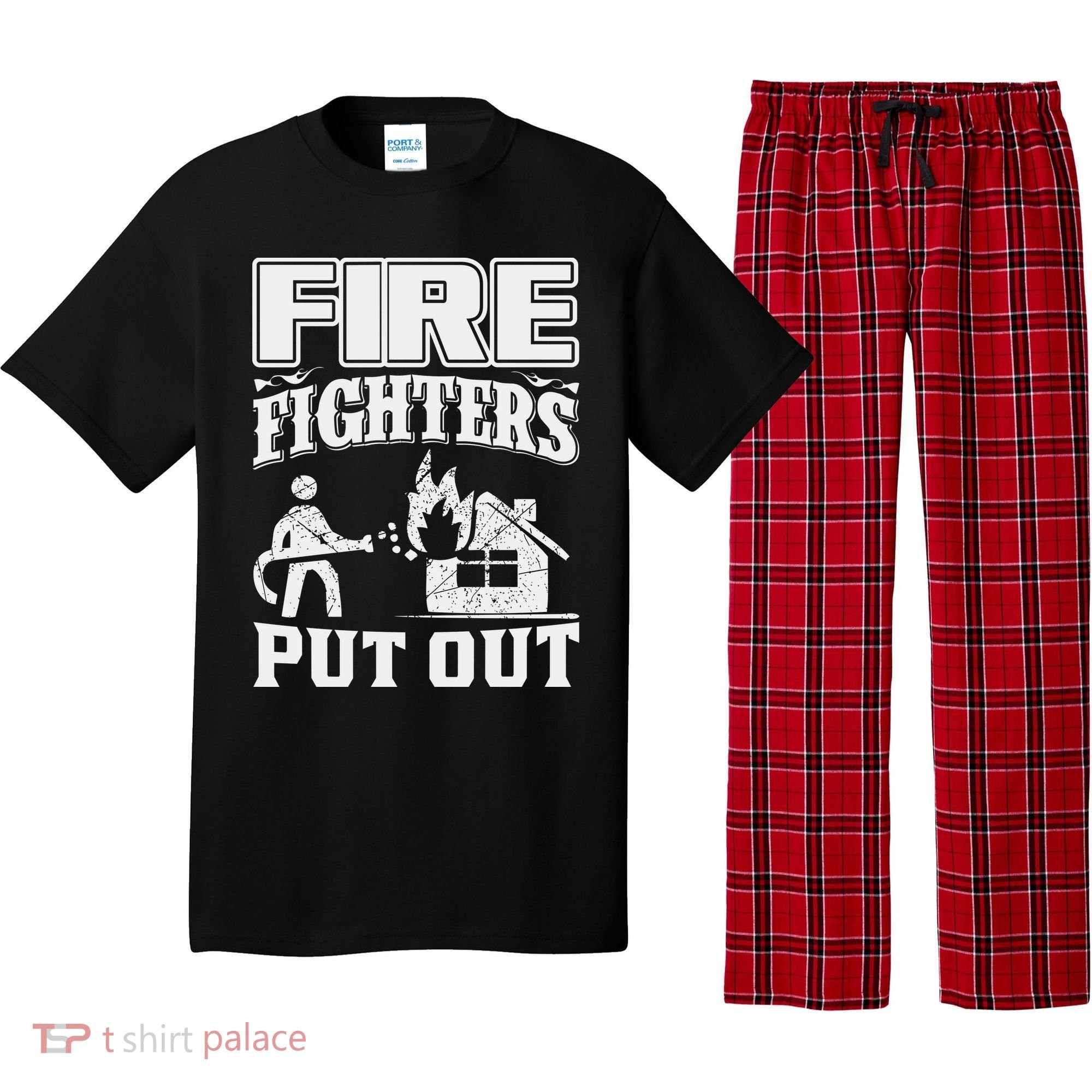 Fire Firefighters Put Out Pajama Set