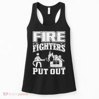 Fire Firefighters Put Out Women's Tank Top thumb 0