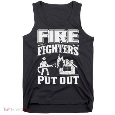 Fire Firefighters Put Out Tank Top