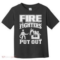 Fire Firefighters Put Out Toddler T-Shirt thumb 0