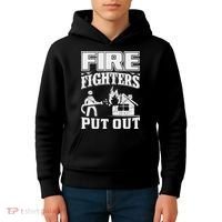 Fire Firefighters Put Out Kids Hoodie thumb 4