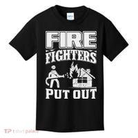 Fire Firefighters Put Out Kids T-Shirt thumb 0