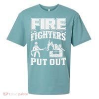 Fire Firefighters Put Out Sueded Cloud Jersey T-Shirt thumb 0