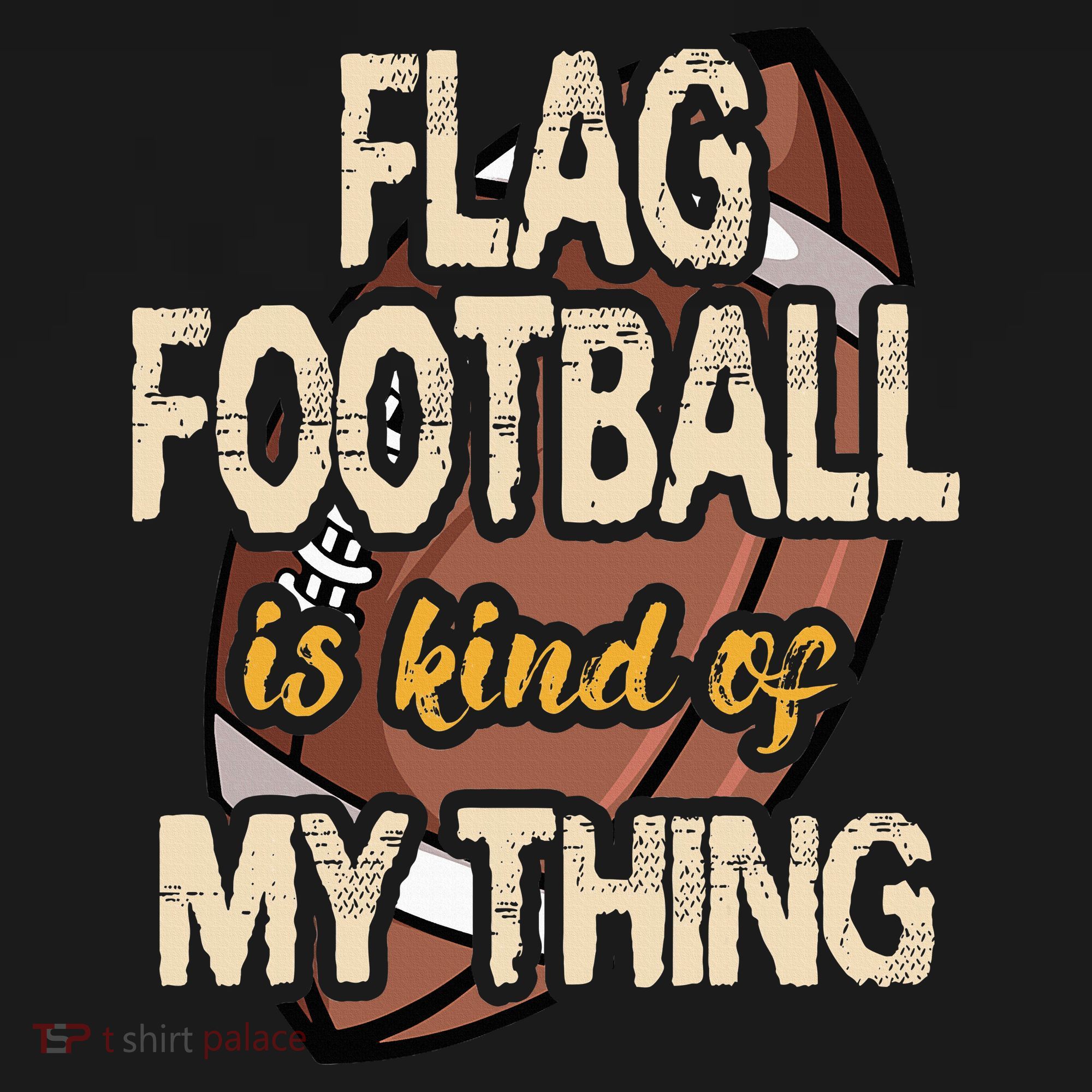 Flag Football Player Ball Carrier Sport Game Athletes Women's Hoodie
