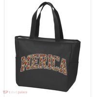 Fast Food Pattern Merica Tote Bag thumb 3
