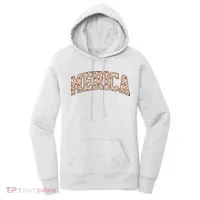 Fast Food Pattern Merica Women's Hoodie thumb 0