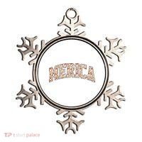 Fast Food Pattern Merica Ornament thumb 0