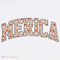 Fast Food Pattern Merica Hat thumb 2
