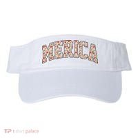Fast Food Pattern Merica Visor thumb 0