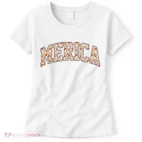 Fast Food Pattern Merica Women's T-Shirt thumb 0