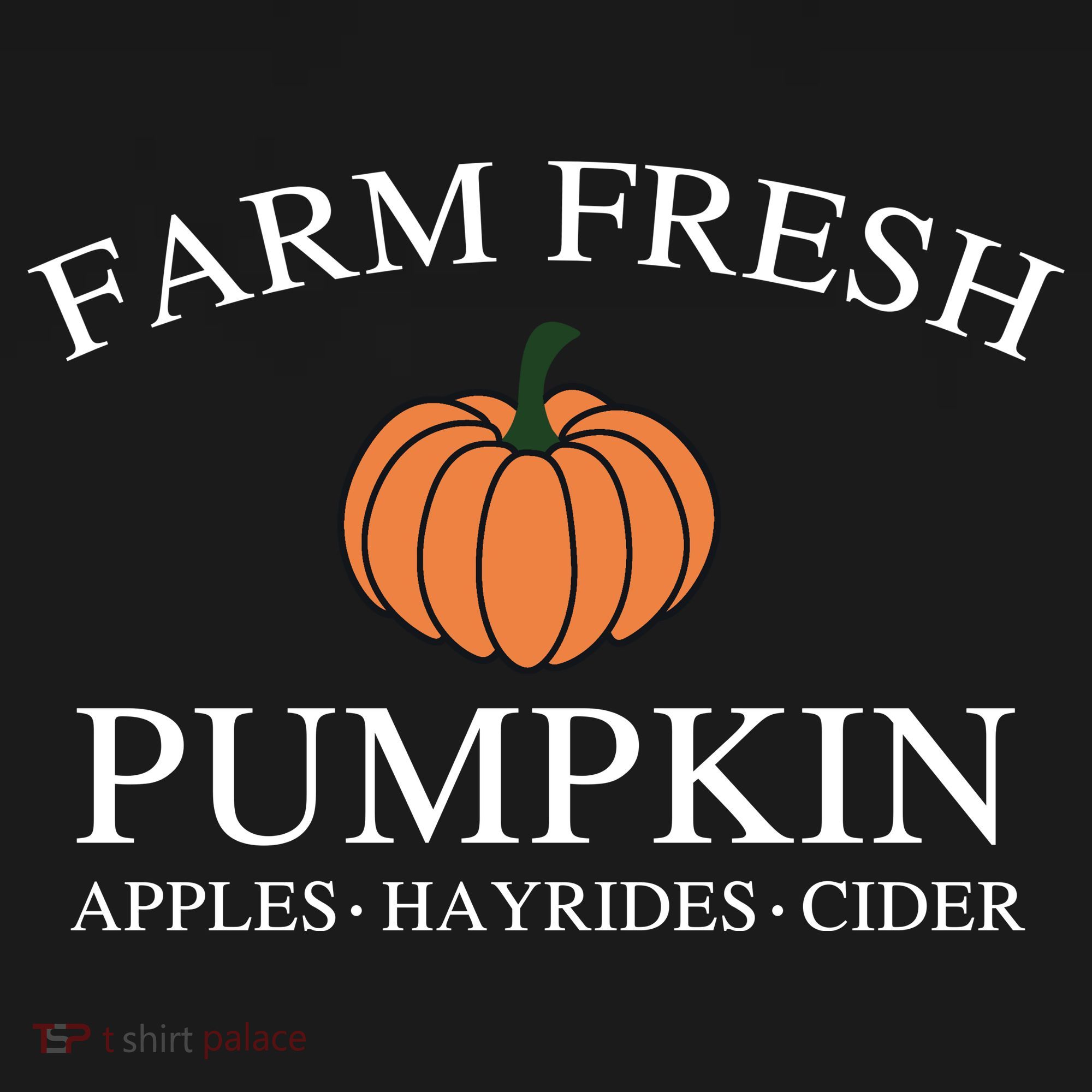 Farm Fresh Pumpkin USA-Made Doggie Bandana