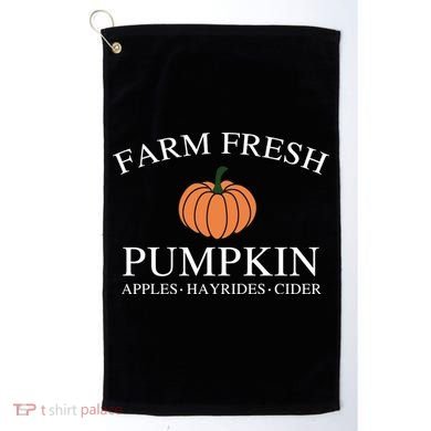 Farm Fresh Pumpkin Golf Towel