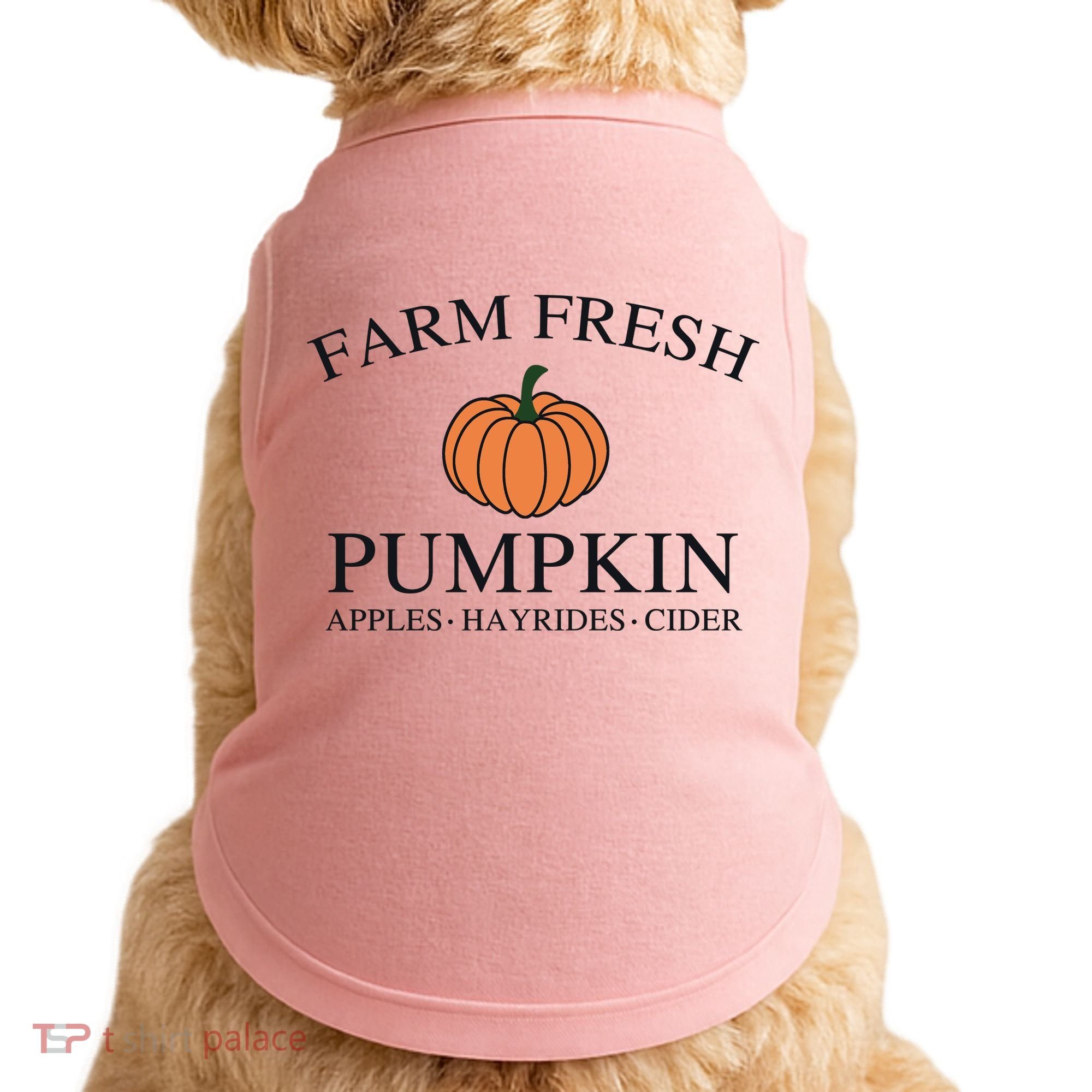 Farm Fresh Pumpkin Doggie Tank