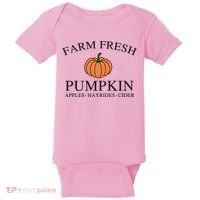 Farm Fresh Pumpkin Baby Bodysuit thumb 0