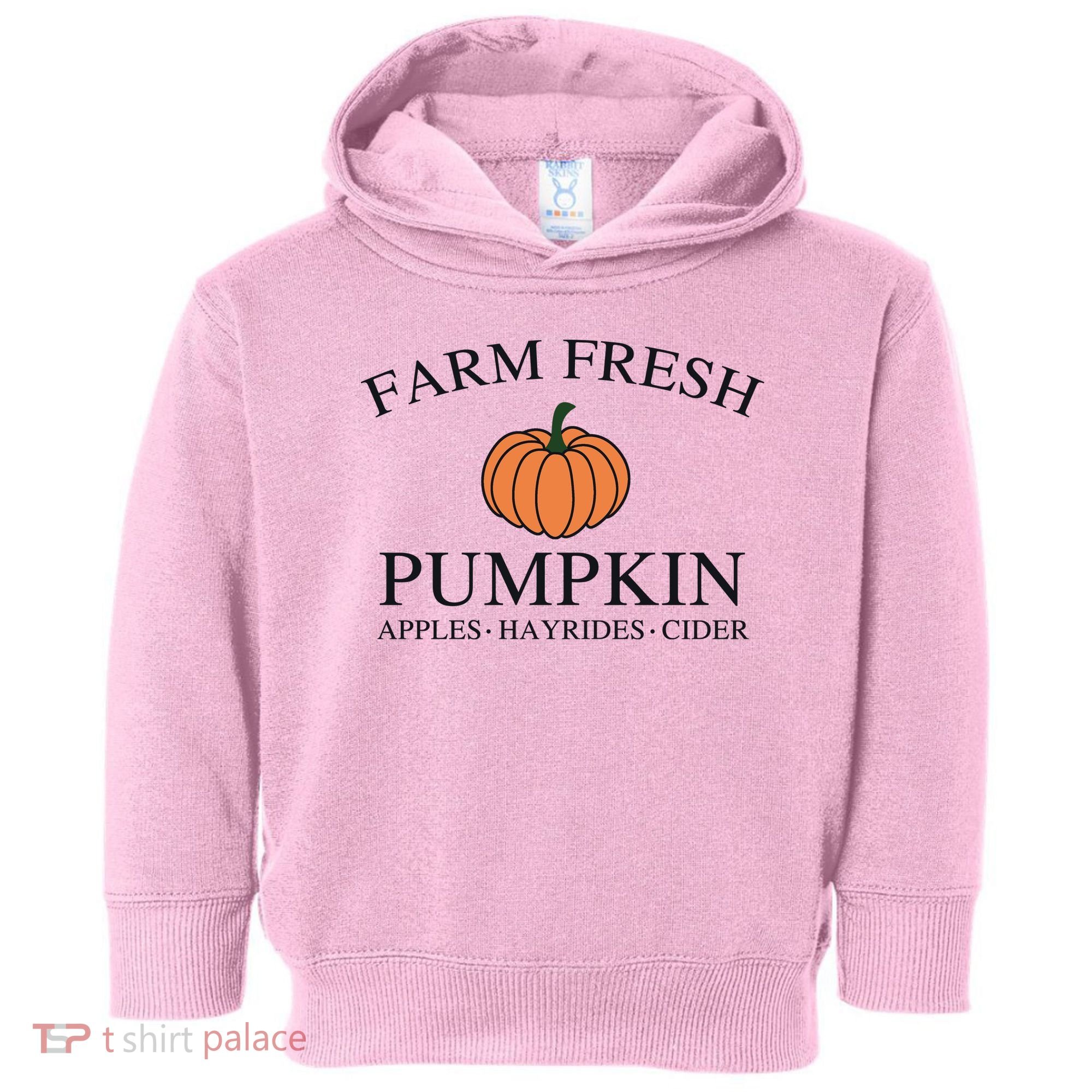 Farm Fresh Pumpkin Toddler Hoodie