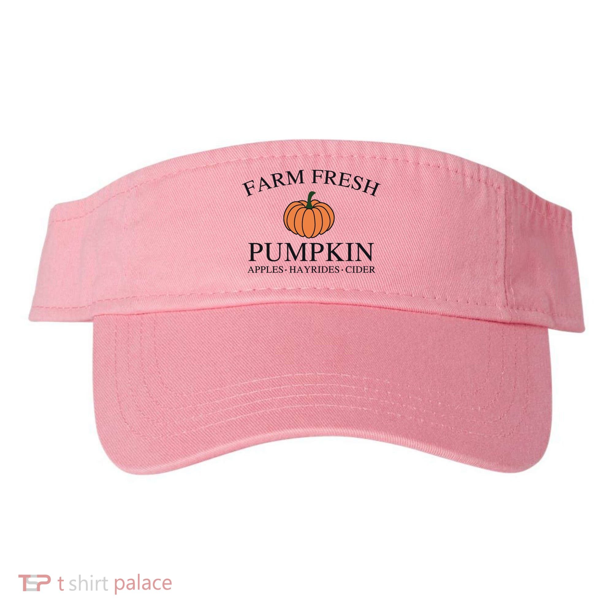 Farm Fresh Pumpkin Visor