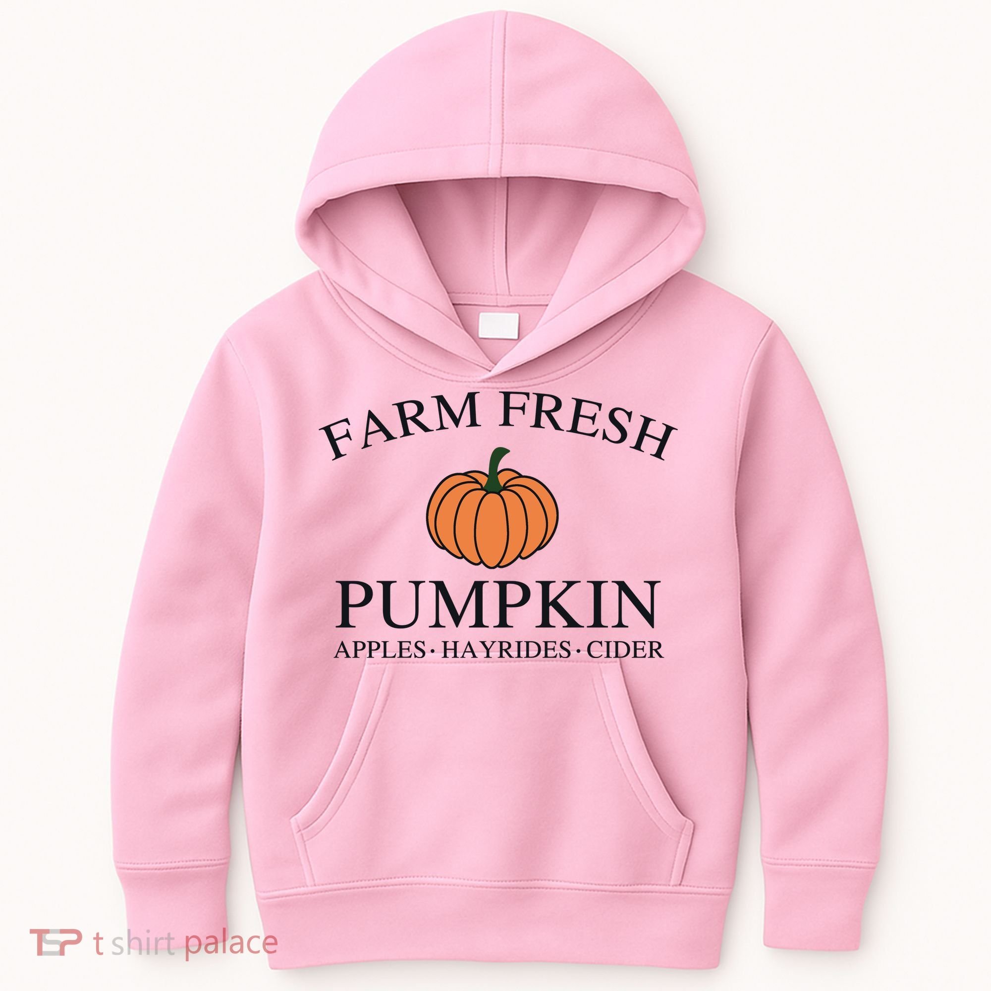 Farm Fresh Pumpkin Kids Hoodie