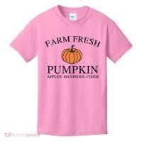 Farm Fresh Pumpkin Kids T-Shirt thumb 0