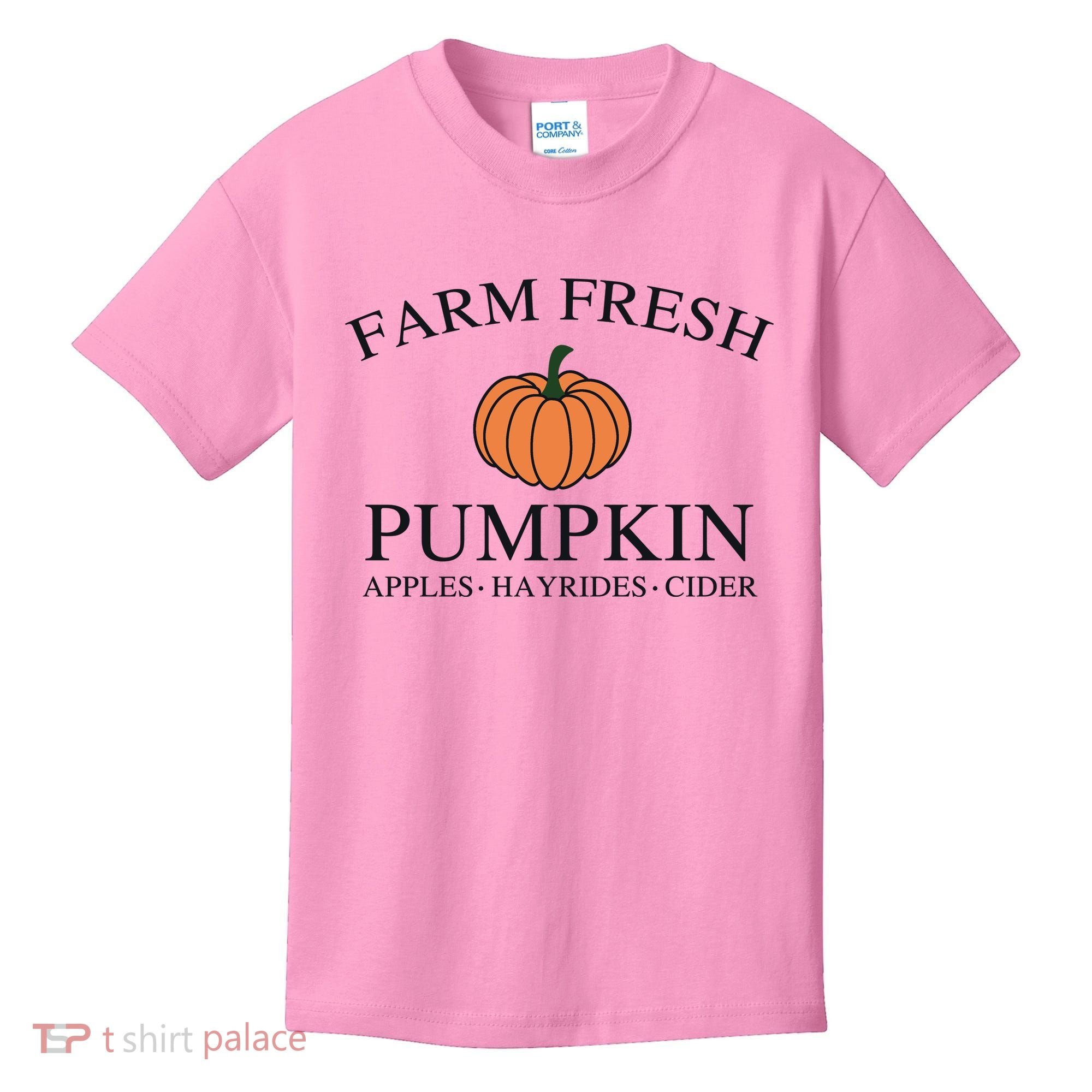 Farm Fresh Pumpkin Kids T-Shirt