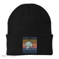 Funny Fishing Part Time Hooker Beanie thumb 0