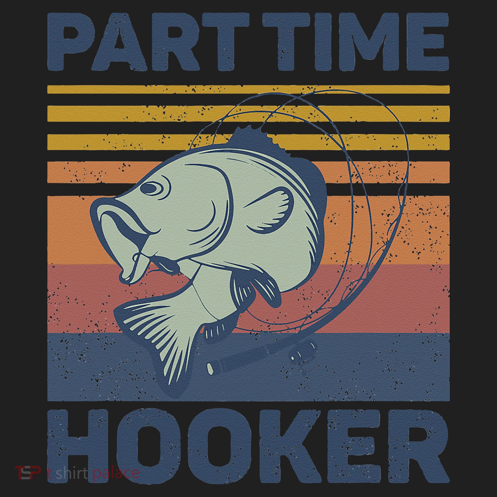 Funny Fishing Part Time Hooker Beanie
