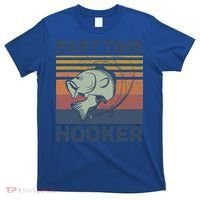Funny Fishing Part Time Hooker T-Shirt thumb 0