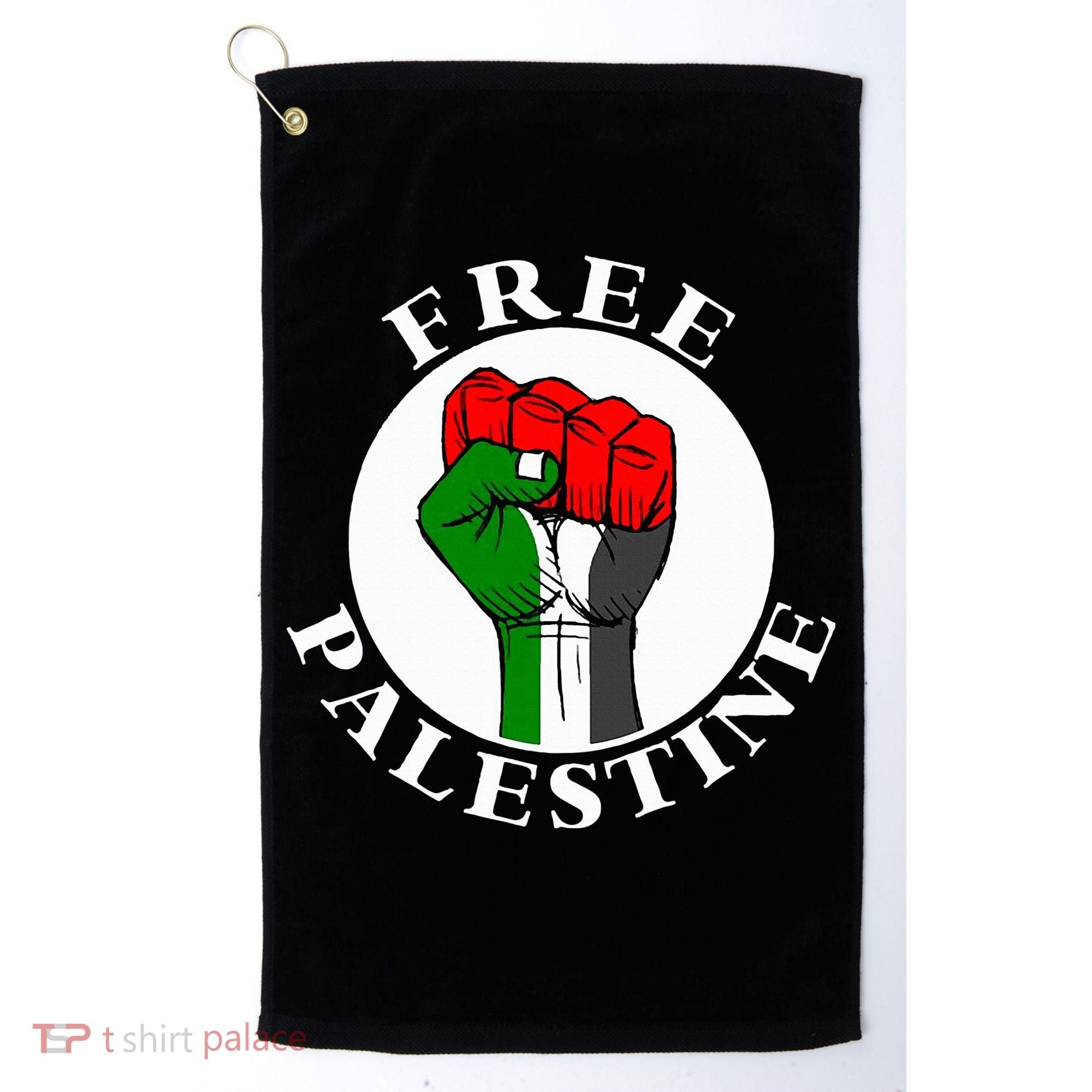 freepalestine free palestine Golf Towel