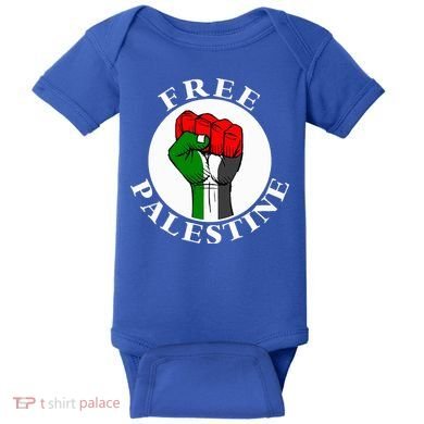 freepalestine free palestine Baby Bodysuit